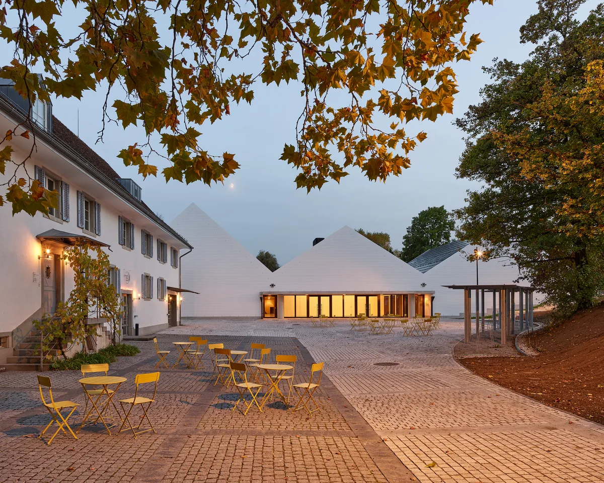 Aufnahme des Speichers Obere Mühle in Dübendorf.